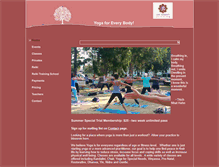 Tablet Screenshot of om-shanti-om-yoga.com